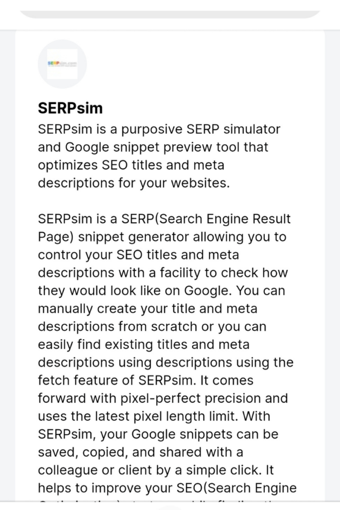 SEO Tools For Google
