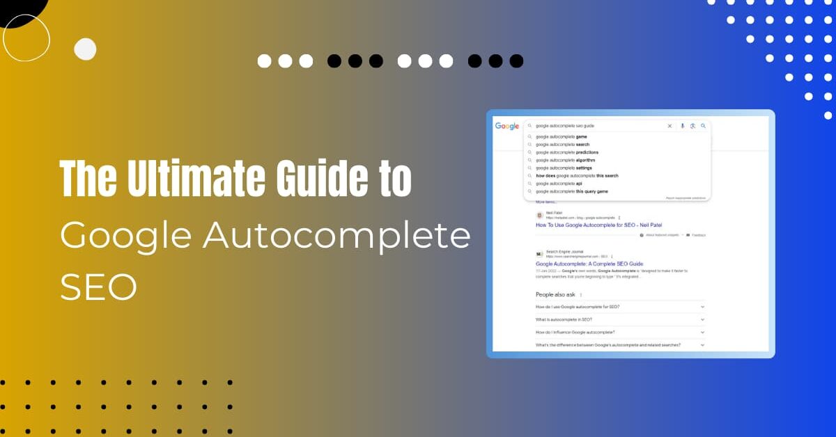 Read more about the article Google Autocomplete SEO Guide – SWS