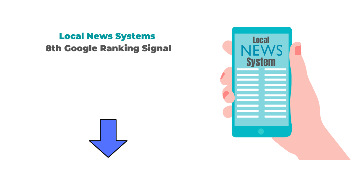 Local News Systems Google Ranking Signal 