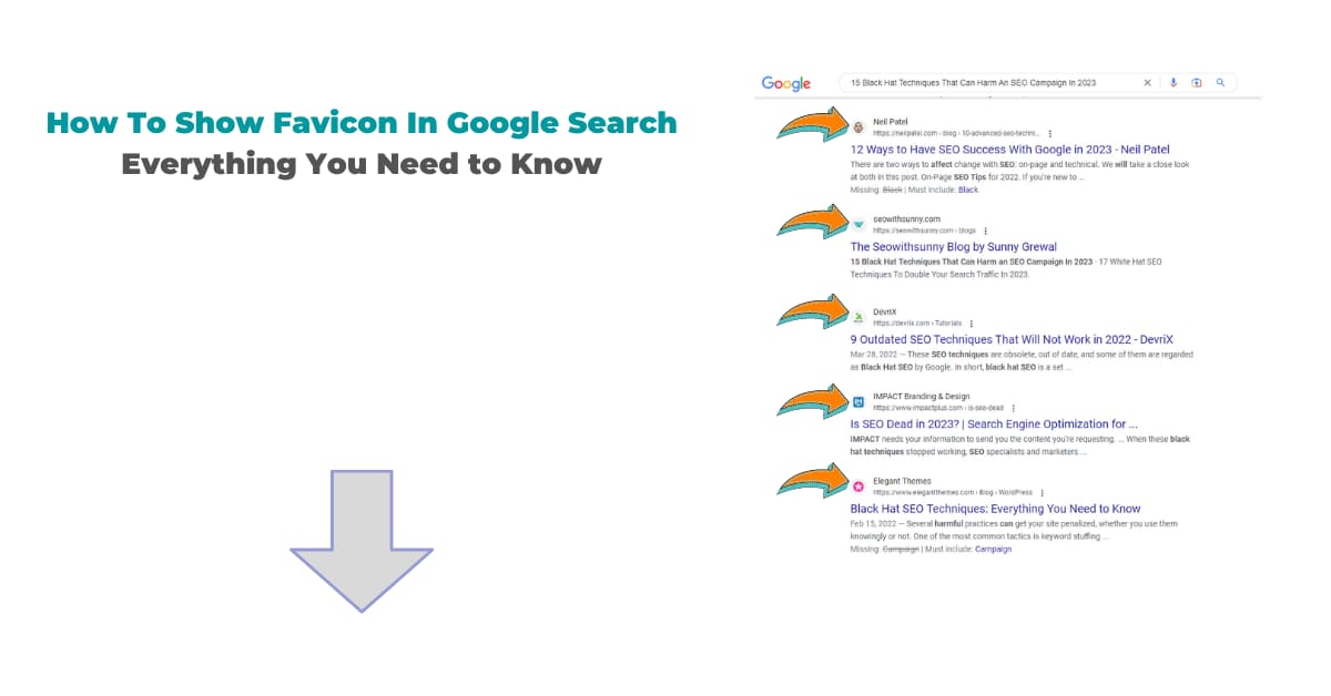 How To Show Favicon In Google Search