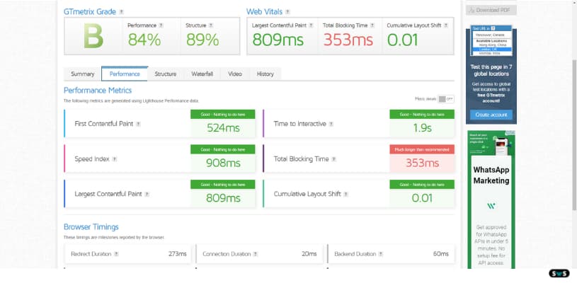 How to Use GTmetrix for Website Speed Testing